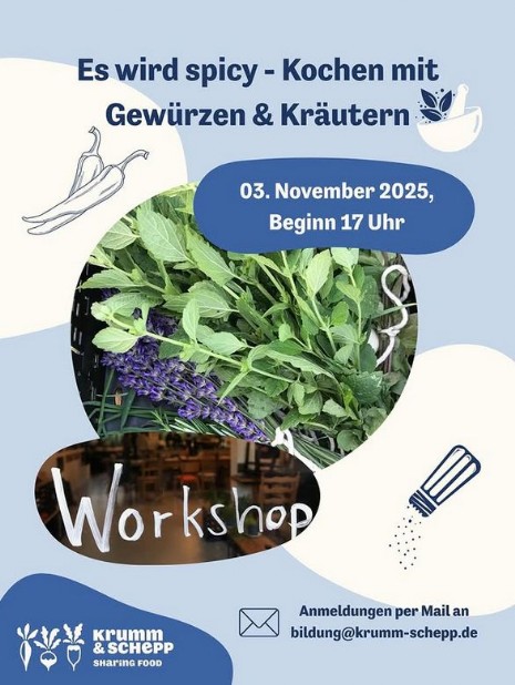 Kochen mit Gewürzen und Kräutern