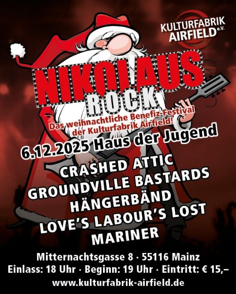 Nikolausrock der Kulturfabrik Airfield