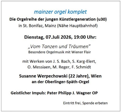 Veranstaltungshinweis